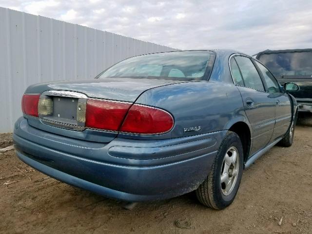 1G4HP54K724158785 - 2002 BUICK LESABRE CU BLUE photo 4