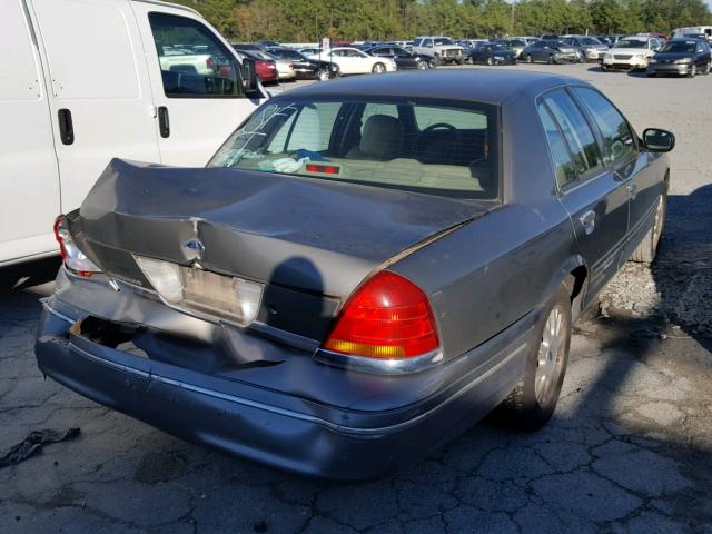 2FAFP74W03X191637 - 2003 FORD CROWN VICT GRAY photo 4