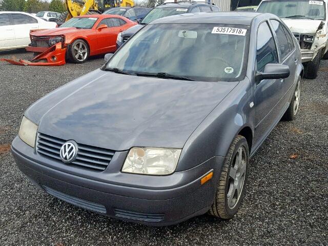 3VWVH69M03M185754 - 2003 VOLKSWAGEN JETTA GLI GRAY photo 2