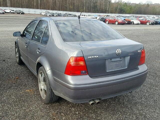 3VWVH69M03M185754 - 2003 VOLKSWAGEN JETTA GLI GRAY photo 3