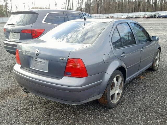 3VWVH69M03M185754 - 2003 VOLKSWAGEN JETTA GLI GRAY photo 4