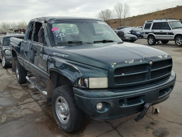 3B7KF23Z9XG173163 - 1999 DODGE RAM 2500 GREEN photo 1