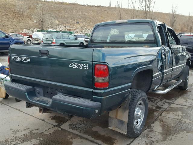 3B7KF23Z9XG173163 - 1999 DODGE RAM 2500 GREEN photo 4