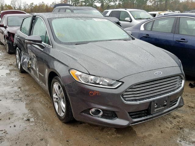 3FA6P0RU6GR279157 - 2016 FORD FUSION TIT SILVER photo 1