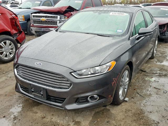 3FA6P0RU6GR279157 - 2016 FORD FUSION TIT SILVER photo 2