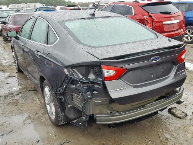 3FA6P0RU6GR279157 - 2016 FORD FUSION TIT SILVER photo 3