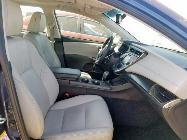 4T1BK1EB1GU210866 - 2016 TOYOTA AVALON XLE BLUE photo 5