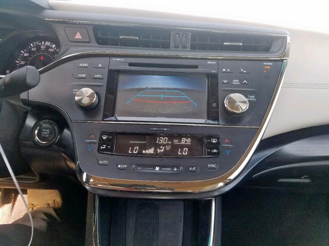 4T1BK1EB1GU210866 - 2016 TOYOTA AVALON XLE BLUE photo 9