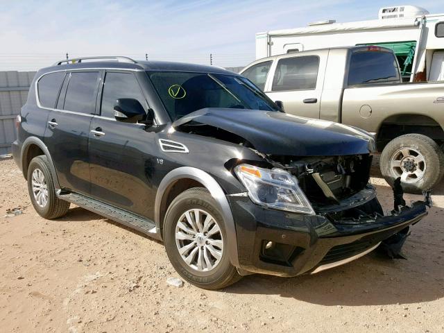 JN8AY2ND8J9056712 - 2018 NISSAN ARMADA SV BLACK photo 1