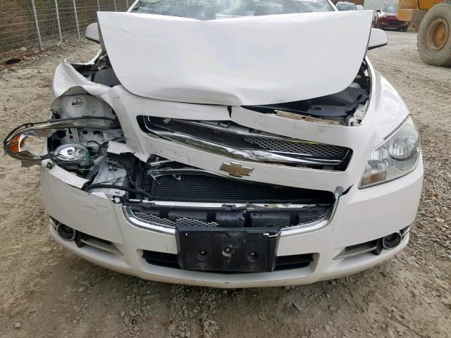 1G1ZK57B78F284265 - 2008 CHEVROLET MALIBU LTZ თეთრი ფოტო 9