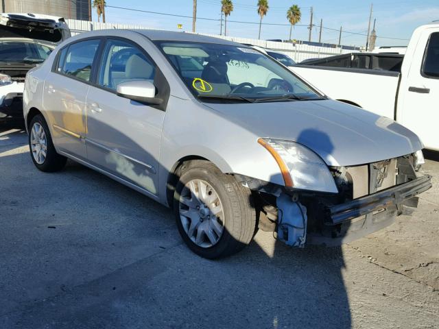 3N1AB6AP9CL746972 - 2012 NISSAN SENTRA 2.0 SILVER photo 1