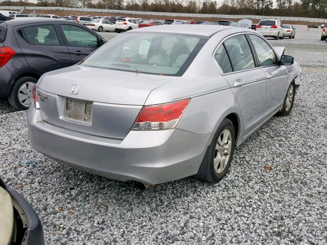 1HGCP2F48AA030682 - 2010 HONDA ACCORD LXP SILVER photo 4