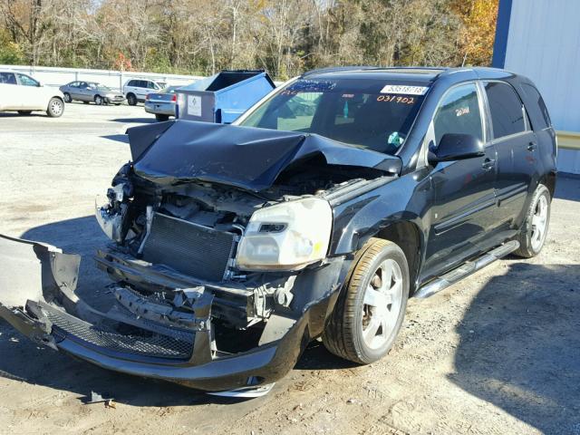 2CNDL537X86031902 - 2008 CHEVROLET EQUINOX SP BLACK photo 2