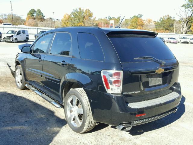 2CNDL537X86031902 - 2008 CHEVROLET EQUINOX SP BLACK photo 3