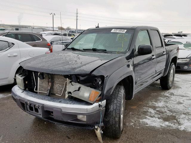 1GTDT13EX98159368 - 2009 GMC CANYON BLACK photo 2