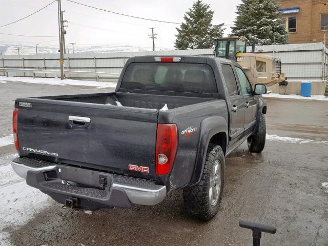 1GTDT13EX98159368 - 2009 GMC CANYON BLACK photo 4