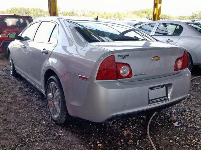 1G1ZD5E17BF131123 - 2011 CHEVROLET MALIBU 2LT SILVER photo 3