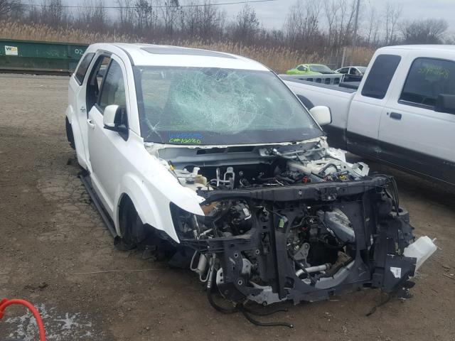 3C4PDDEG4FT655595 - 2015 DODGE JOURNEY R/ WHITE photo 1