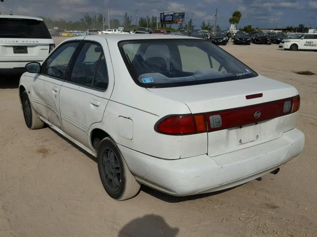 3N1AB41D6XL087569 - 1999 NISSAN SENTRA BAS WHITE photo 3