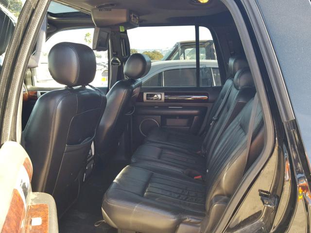 5LMFU27536LJ22136 - 2006 LINCOLN NAVIGATOR BLACK photo 6