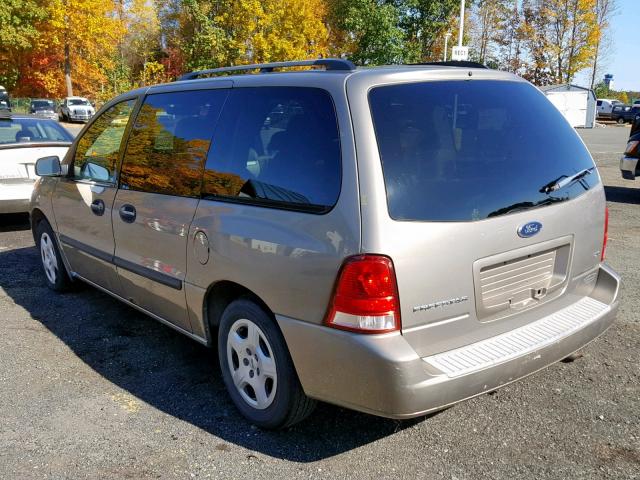 2FMZA516X4BA73994 - 2004 FORD FREESTAR S TAN photo 3