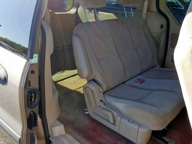 2FMZA516X4BA73994 - 2004 FORD FREESTAR S TAN photo 6