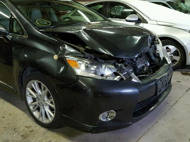 JTHBB1BA3A2015594 - 2010 LEXUS HS 250H BLUE photo 9