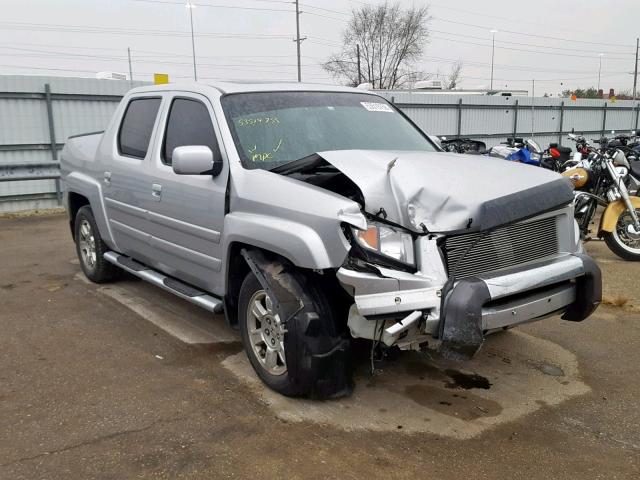 2HJYK16548H517973 - 2008 HONDA RIDGELINE SILVER photo 1