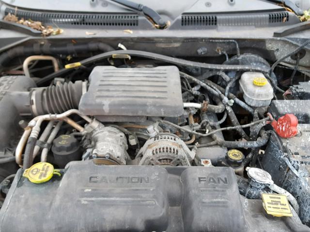 1D4HS48N83F504286 - 2003 DODGE DURANGO SL SILVER photo 7