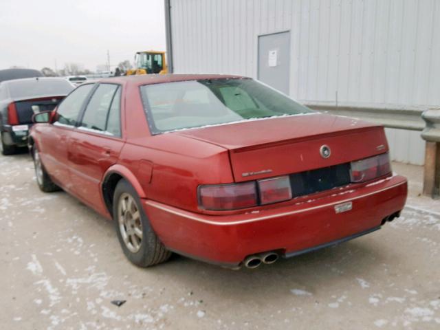 1G6KY5291TU819416 - 1996 CADILLAC SEVILLE ST RED photo 3