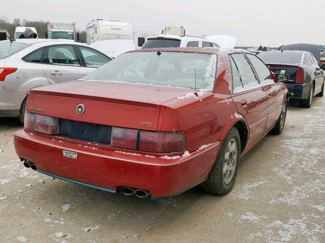 1G6KY5291TU819416 - 1996 CADILLAC SEVILLE ST RED photo 4