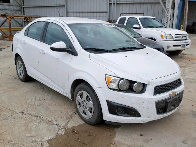 1G1JA5SH6G4163233 - 2016 CHEVROLET SONIC LS 白色 照片 1