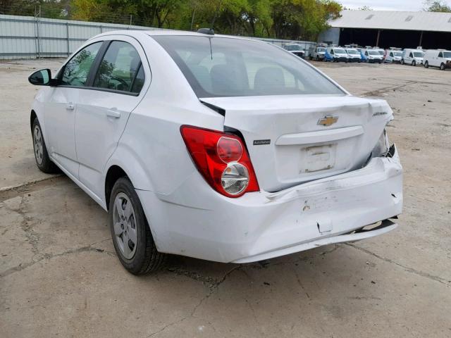 1G1JA5SH6G4163233 - 2016 CHEVROLET SONIC LS 白色 照片 3