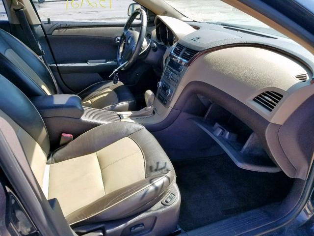 1G1ZK57768F228295 - 2008 CHEVROLET MALIBU LTZ შავი ფოტო 5