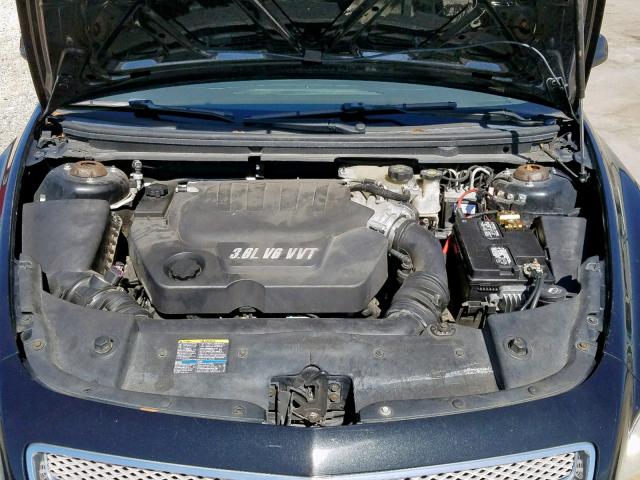 1G1ZK57768F228295 - 2008 CHEVROLET MALIBU LTZ შავი ფოტო 7
