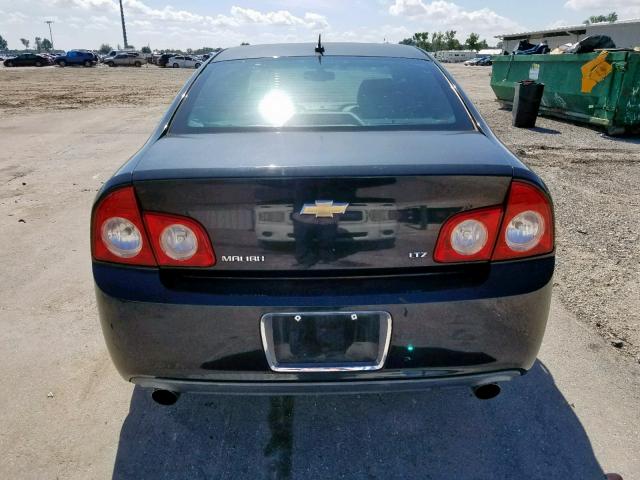 1G1ZK57768F228295 - 2008 CHEVROLET MALIBU LTZ შავი ფოტო 9