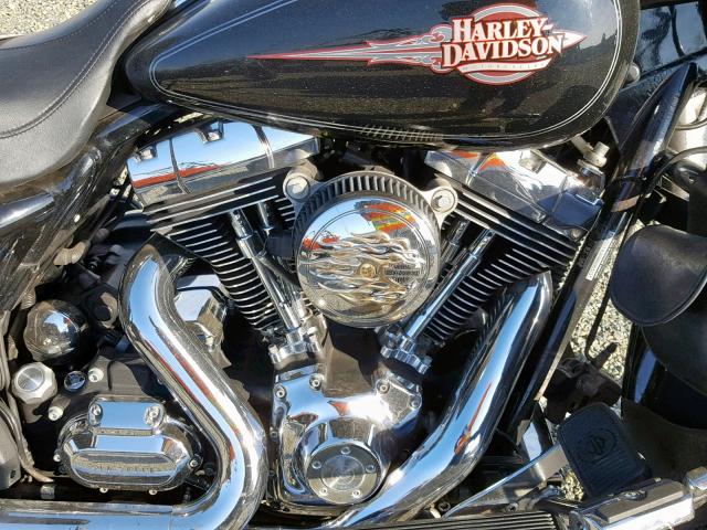 1HD1FF430AB608325 - 2010 HARLEY-DAVIDSON FLHTC BLACK photo 7