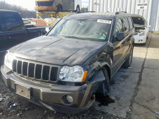 1J4HR48N35C596933 - 2005 JEEP GRAND CHER GRAY photo 2