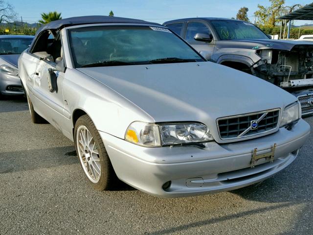 YV1NC62D84J047724 - 2004 VOLVO C70 HPT SILVER photo 1