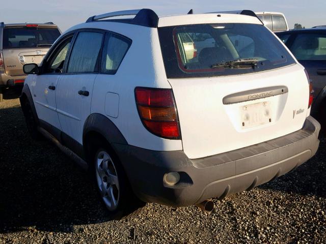 5Y2SL67818Z416662 - 2008 PONTIAC VIBE WHITE photo 3