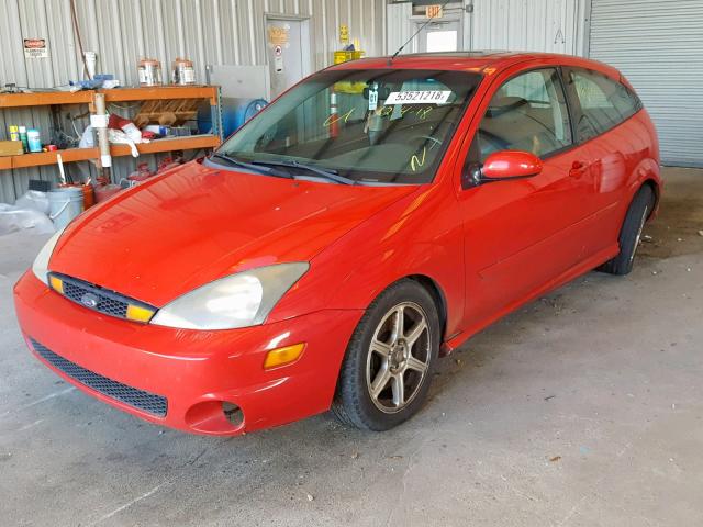 3FAHP39562R240984 - 2002 FORD FOCUS SVT RED photo 2