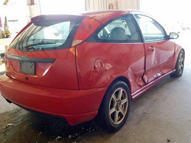 3FAHP39562R240984 - 2002 FORD FOCUS SVT RED photo 4