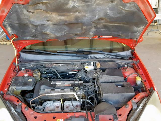 3FAHP39562R240984 - 2002 FORD FOCUS SVT RED photo 7