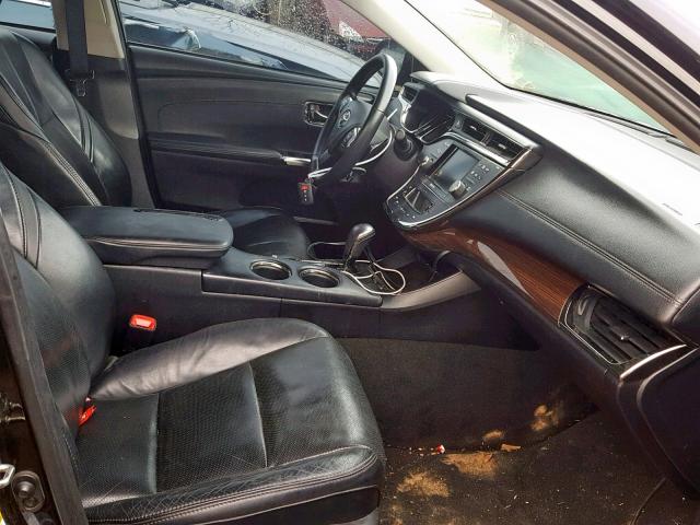 4T1BK1EB6DU053573 - 2013 TOYOTA AVALON BAS BLACK photo 5