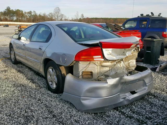 2B3HD56M24H611598 - 2004 DODGE INTREPID E SILVER photo 3