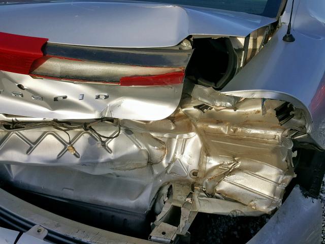 2B3HD56M24H611598 - 2004 DODGE INTREPID E SILVER photo 9