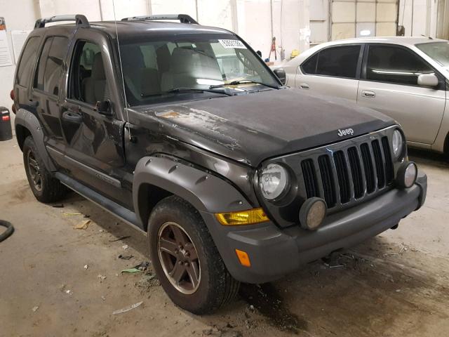 1J4GL38K56W139828 - 2006 JEEP LIBERTY RE GRAY photo 1