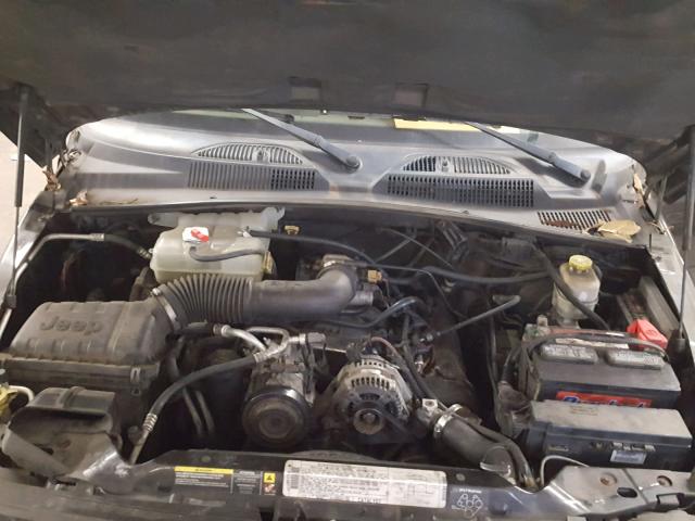 1J4GL38K56W139828 - 2006 JEEP LIBERTY RE GRAY photo 7