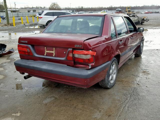 YV1LS5510S1222678 - 1995 VOLVO 850 BASE RED photo 4