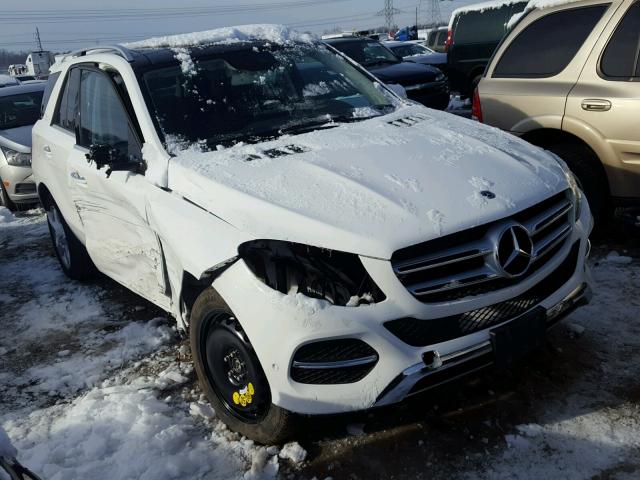 4JGDA5HB1HA958194 - 2017 MERCEDES-BENZ GLE 350 4M WHITE photo 1